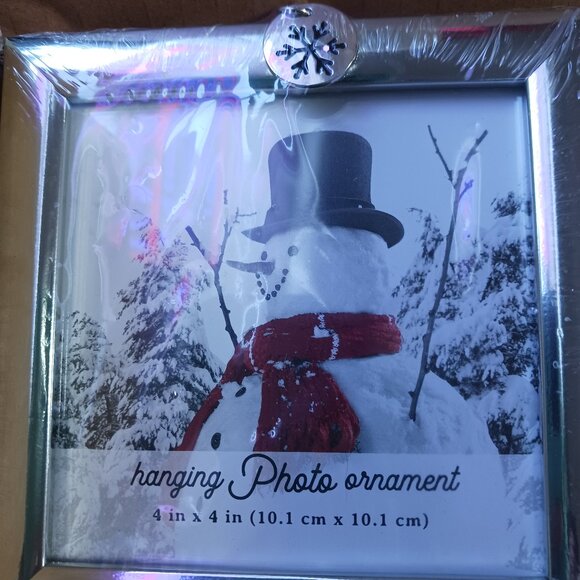 Target Christmas frame photo ornament set - Picture 1 of 3